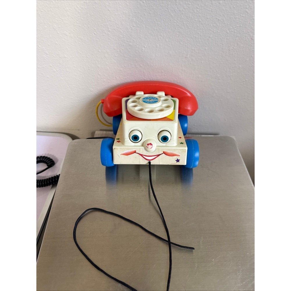 Fisher-Price Chatter Telephone pull toy made by Mattel in 2009. - Picture 3 of 3